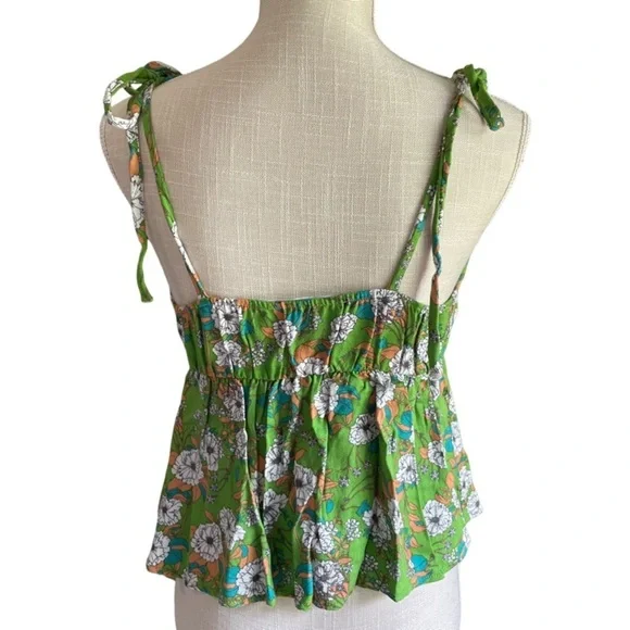 NWOT Big Water Blue Sky Babydoll Camisole Top - Picture 2 of 5